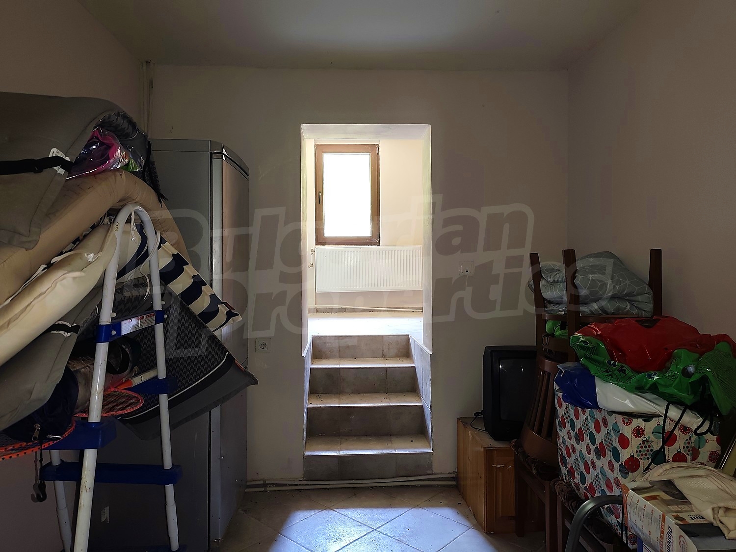 inside, stairs