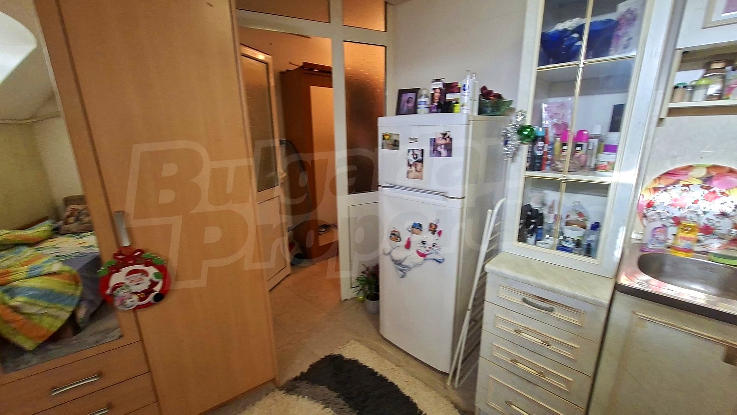 inside, kitchen, furnished
