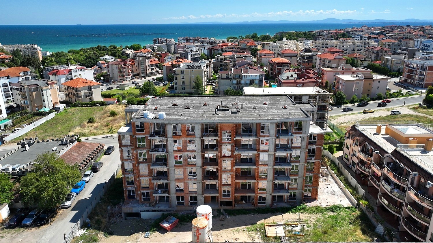 outside, facade, sea