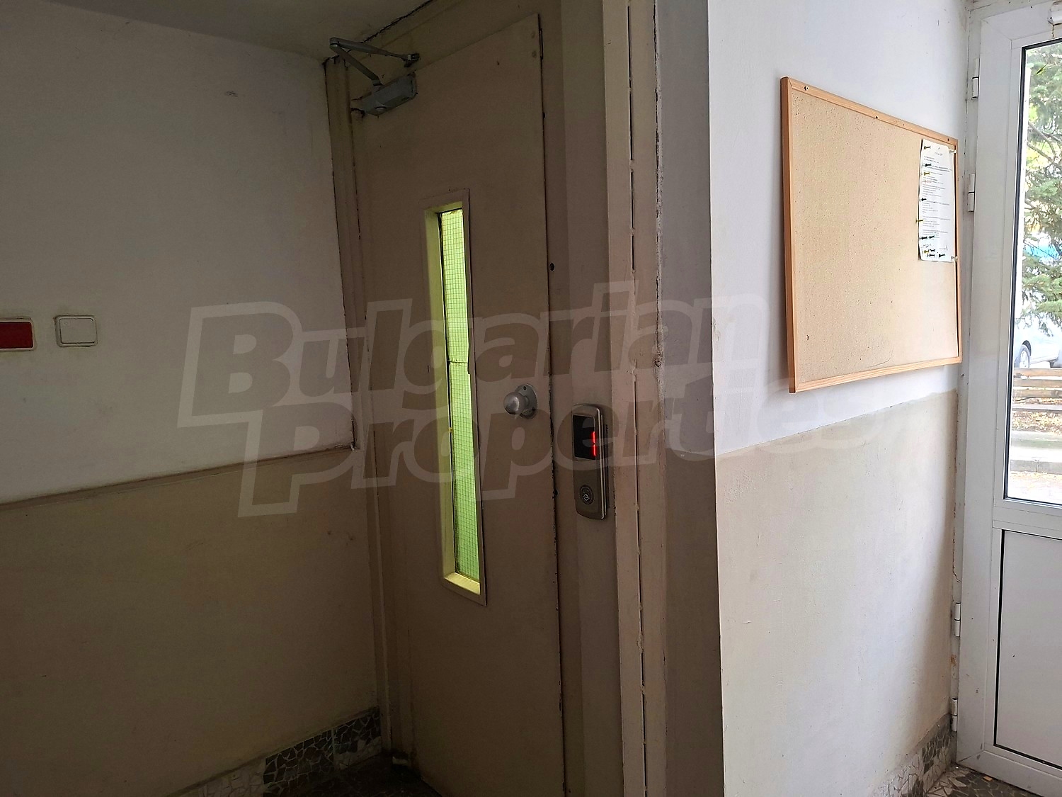 inside building entrance