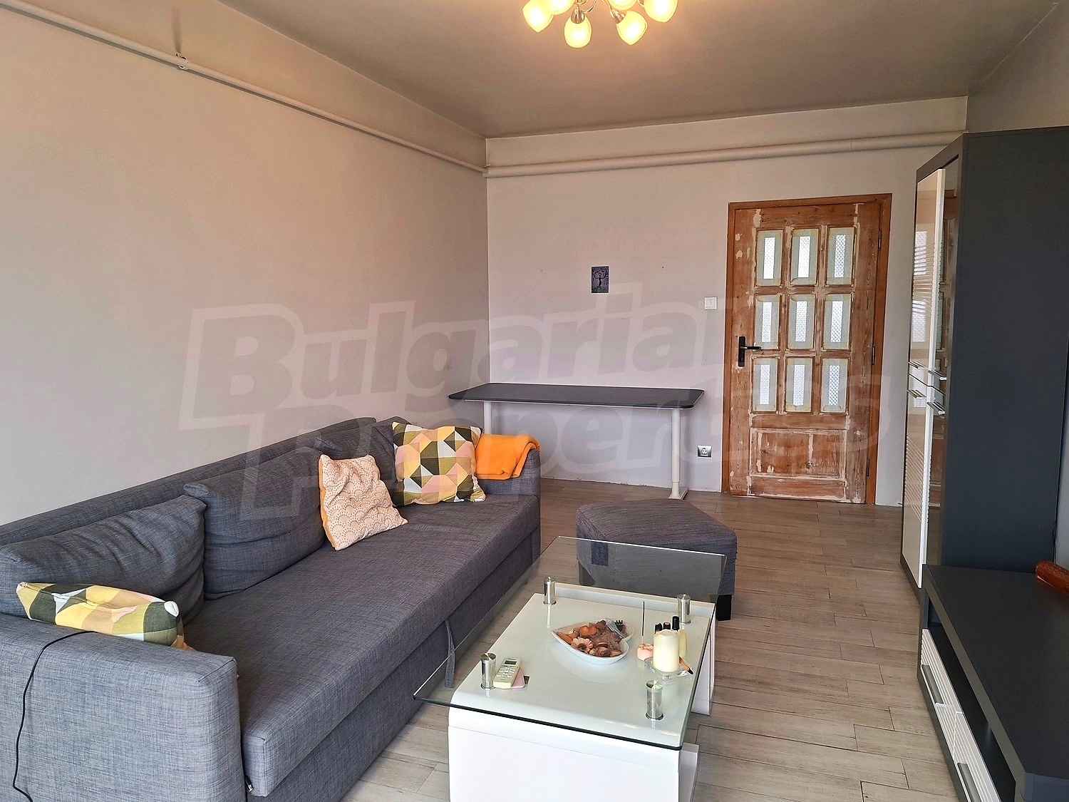 inside, living room, furnished