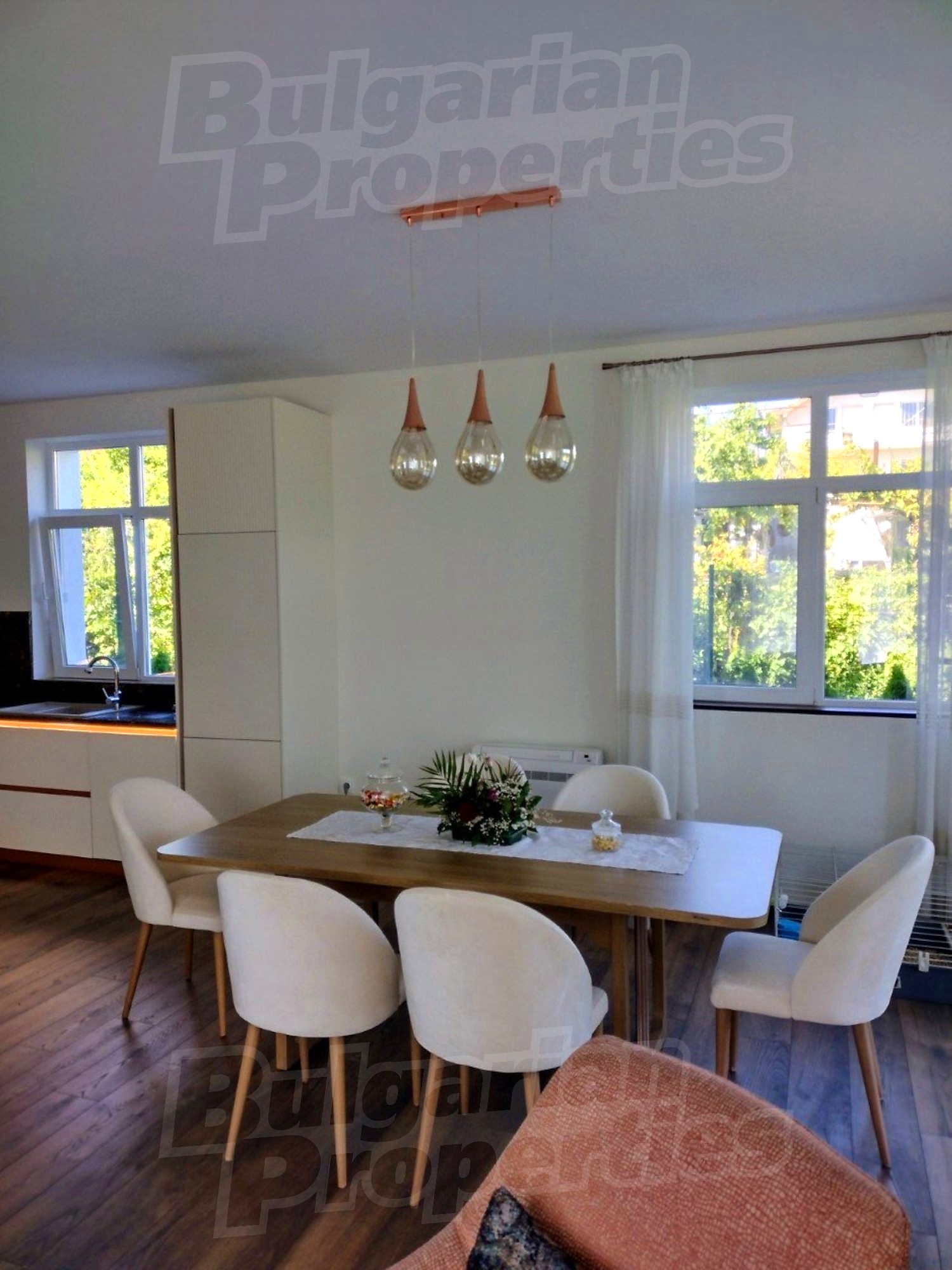 inside, kitchen, furnished
