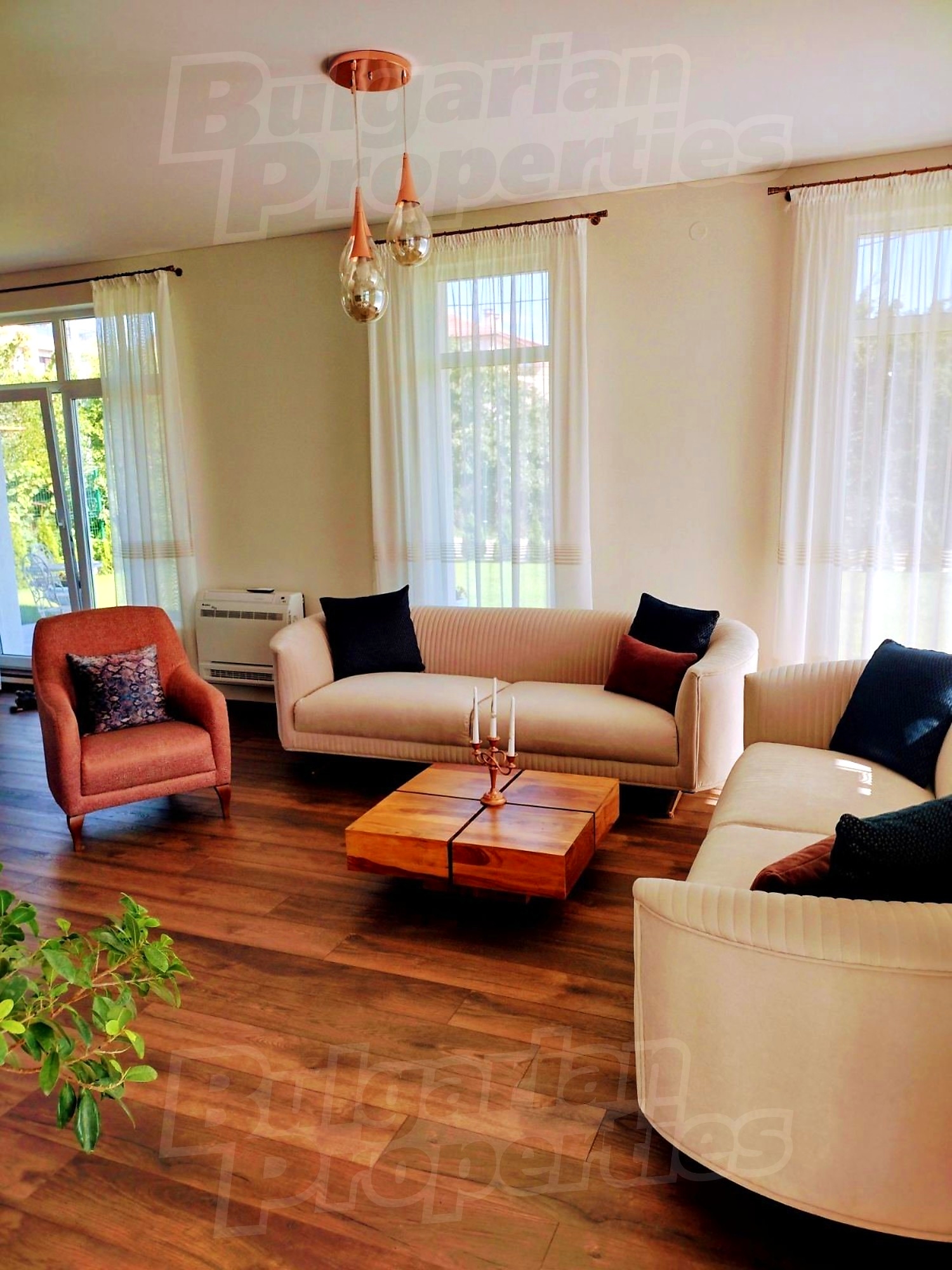 inside, living room, furnished