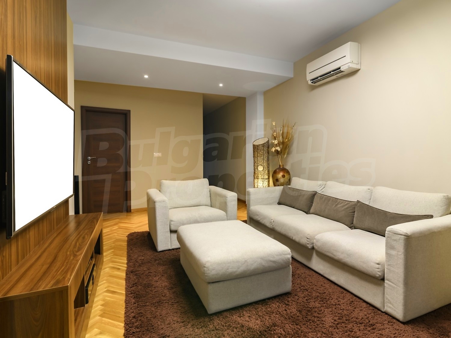 inside, living room, furnished