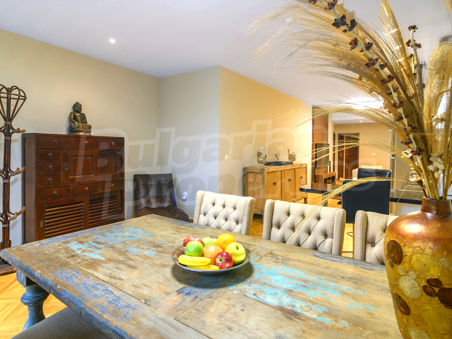 inside, living room, furnished