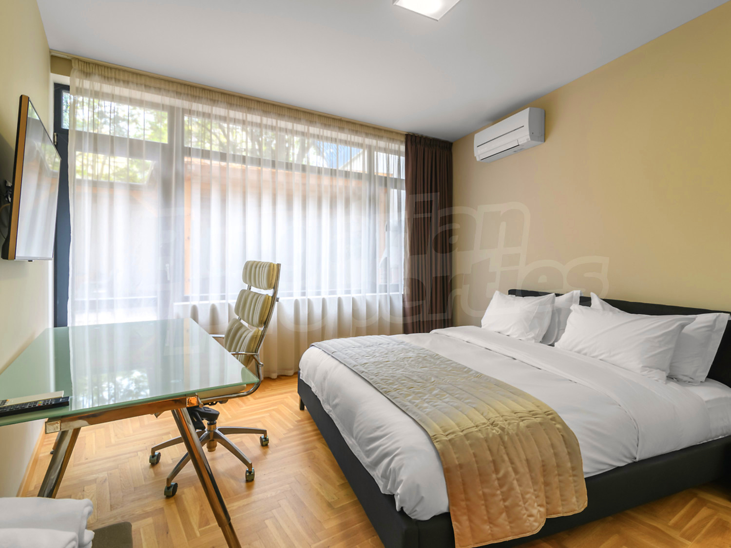 inside, bedroom, furnished