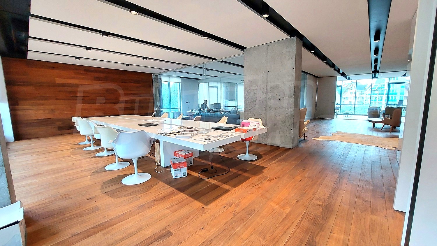 inside, furnished