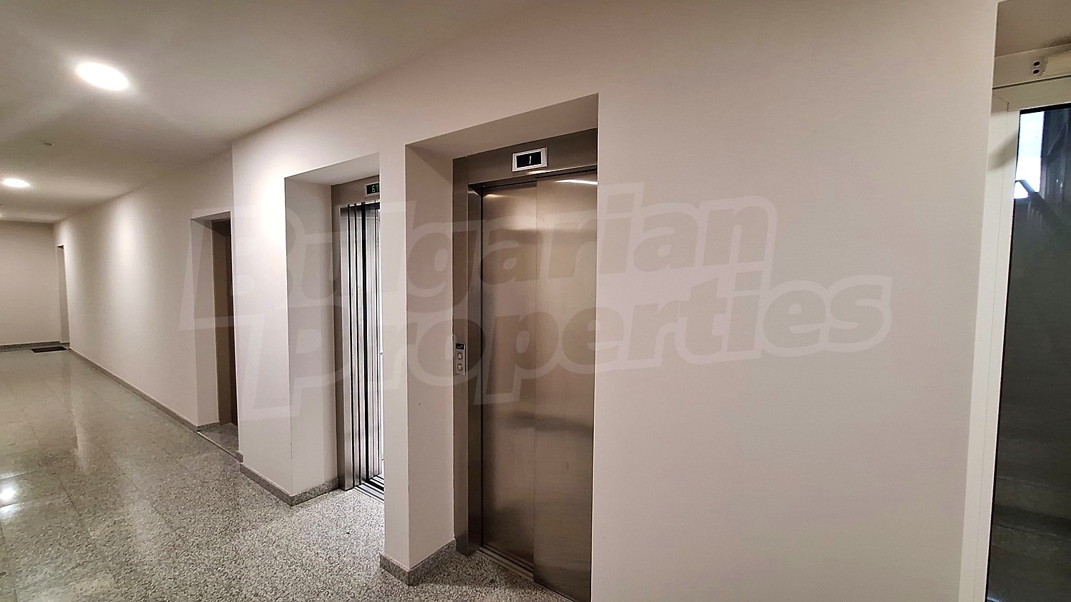 hallway, inside building entrance