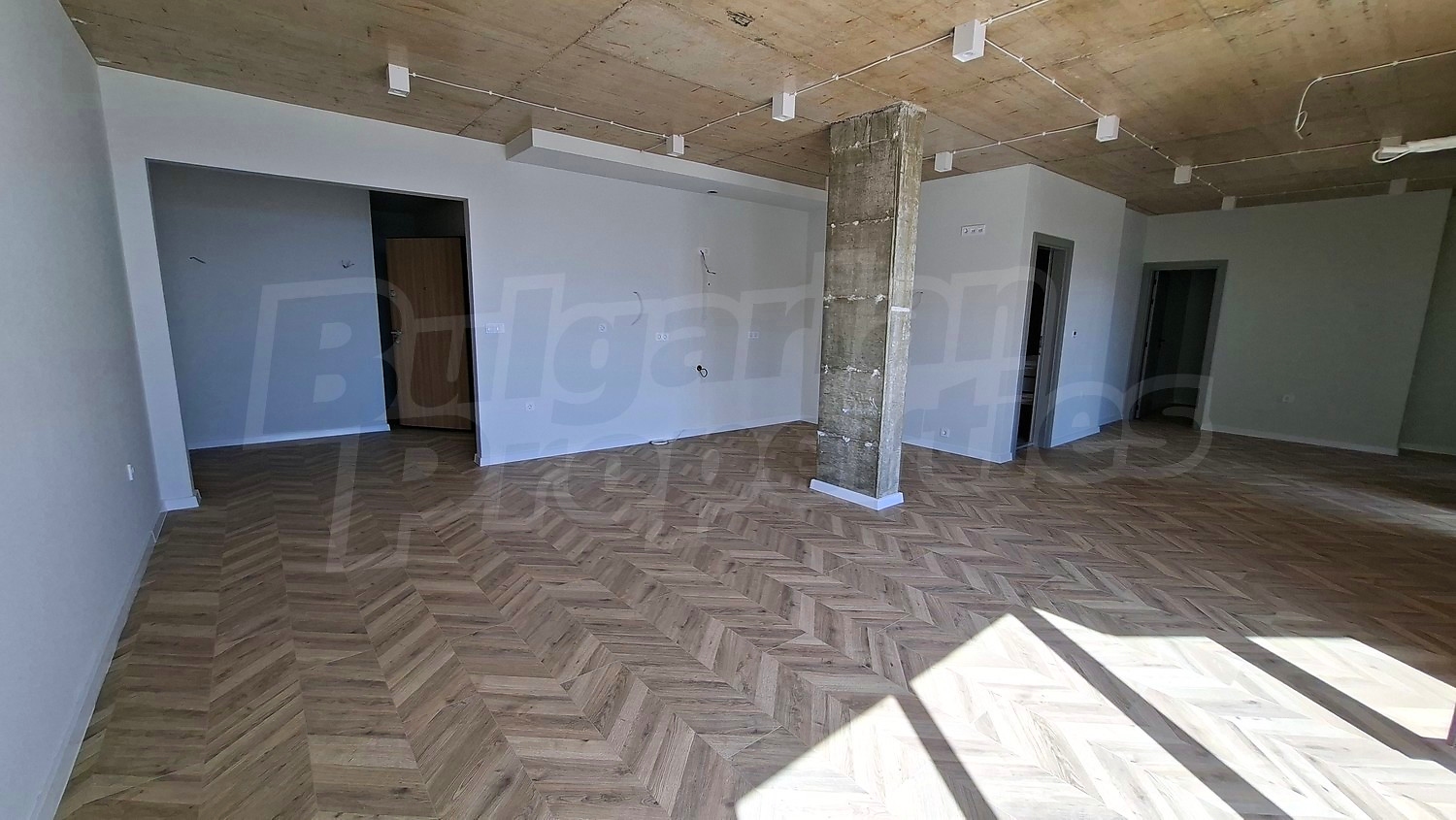 inside, unfurnished