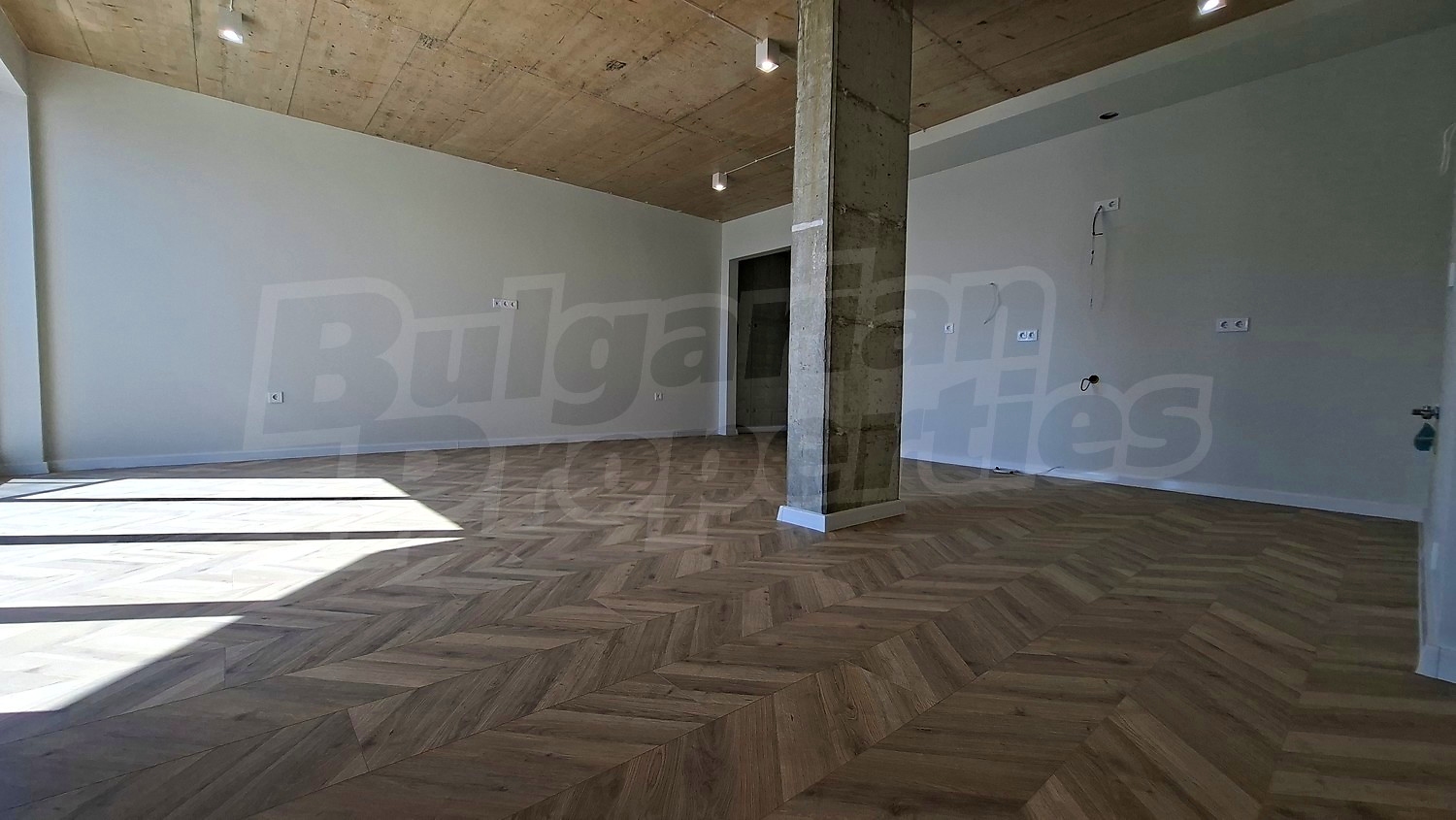 inside, unfurnished