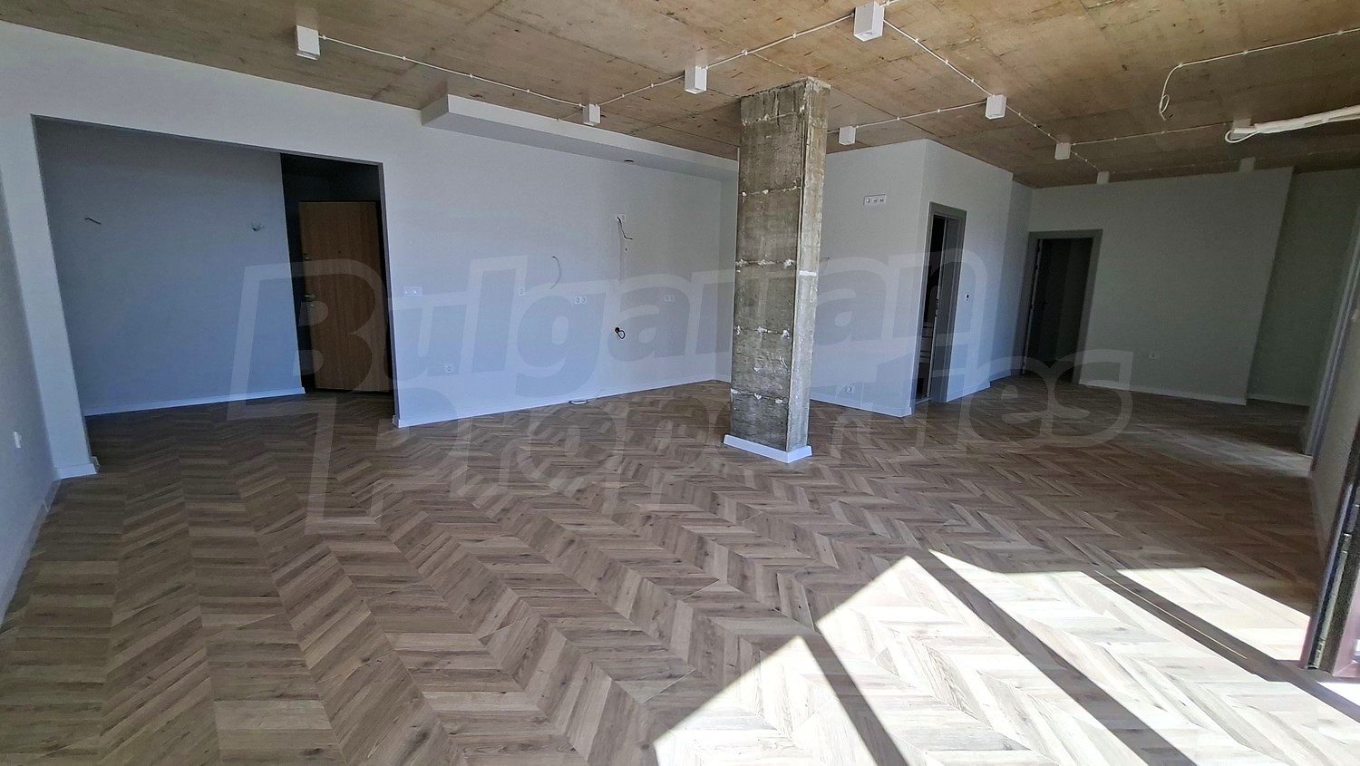 inside, unfurnished