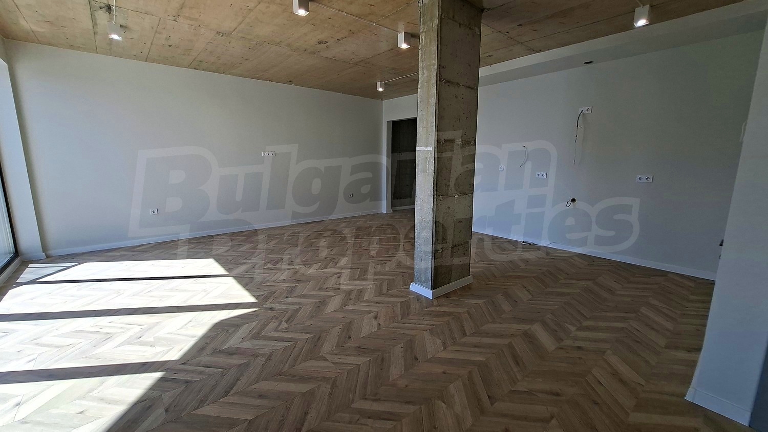 inside, unfurnished