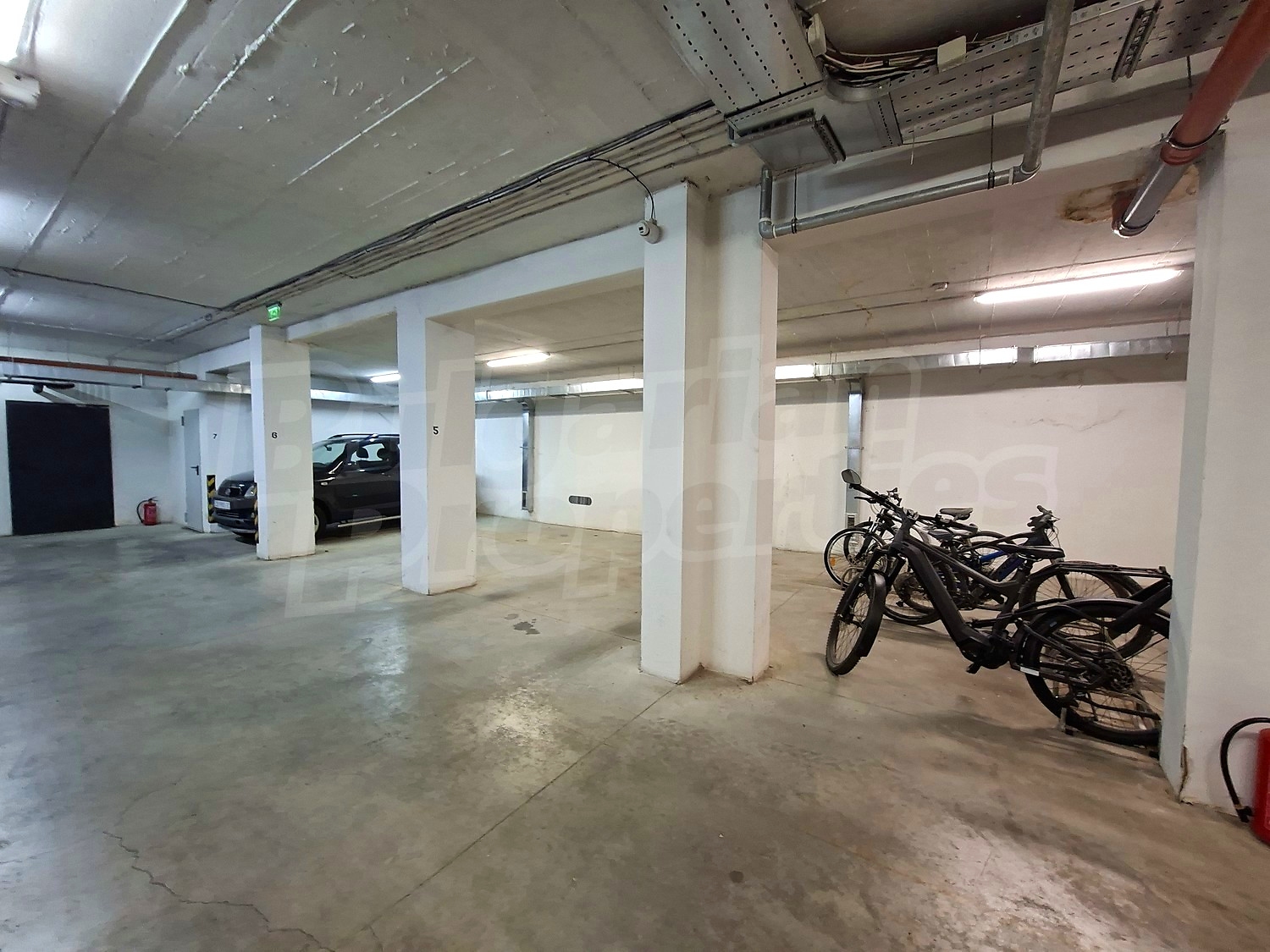 parking, inside