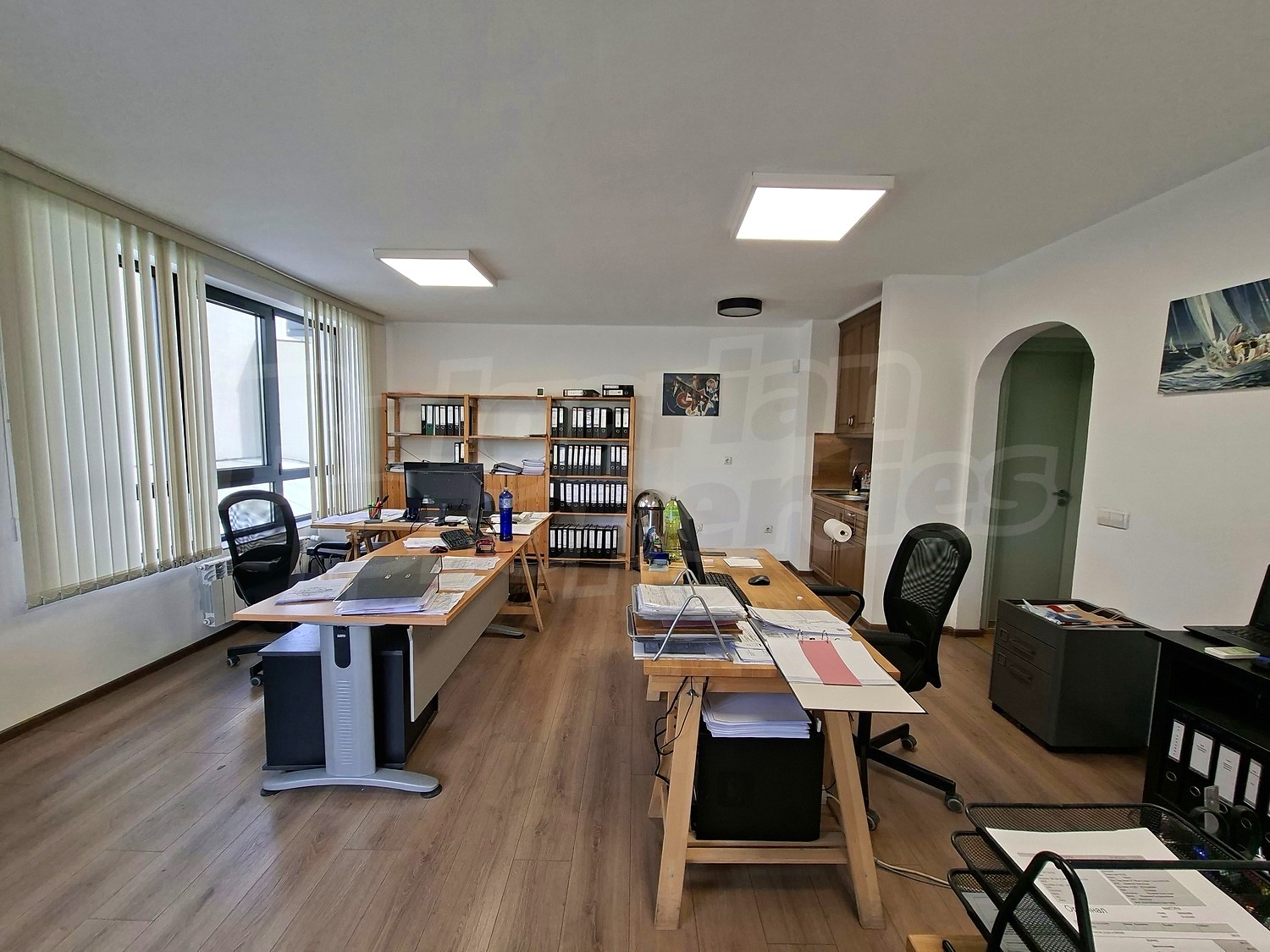 inside, furnished