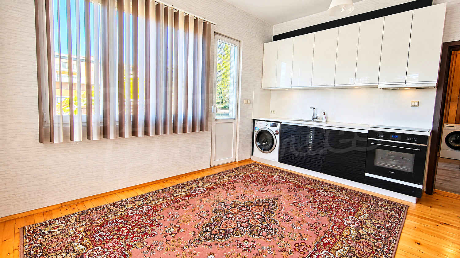 inside, kitchen, furnished