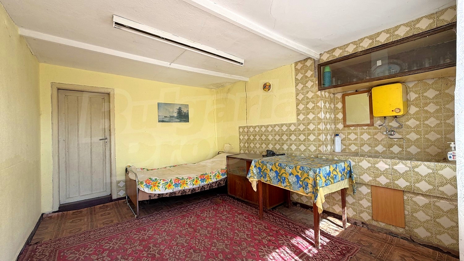 inside, furnished