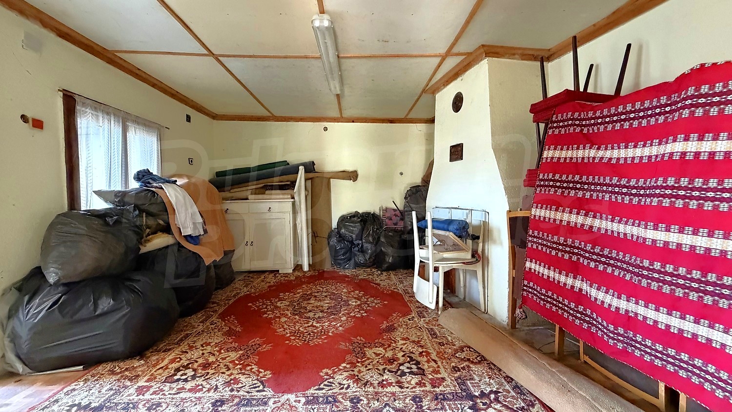 inside, furnished
