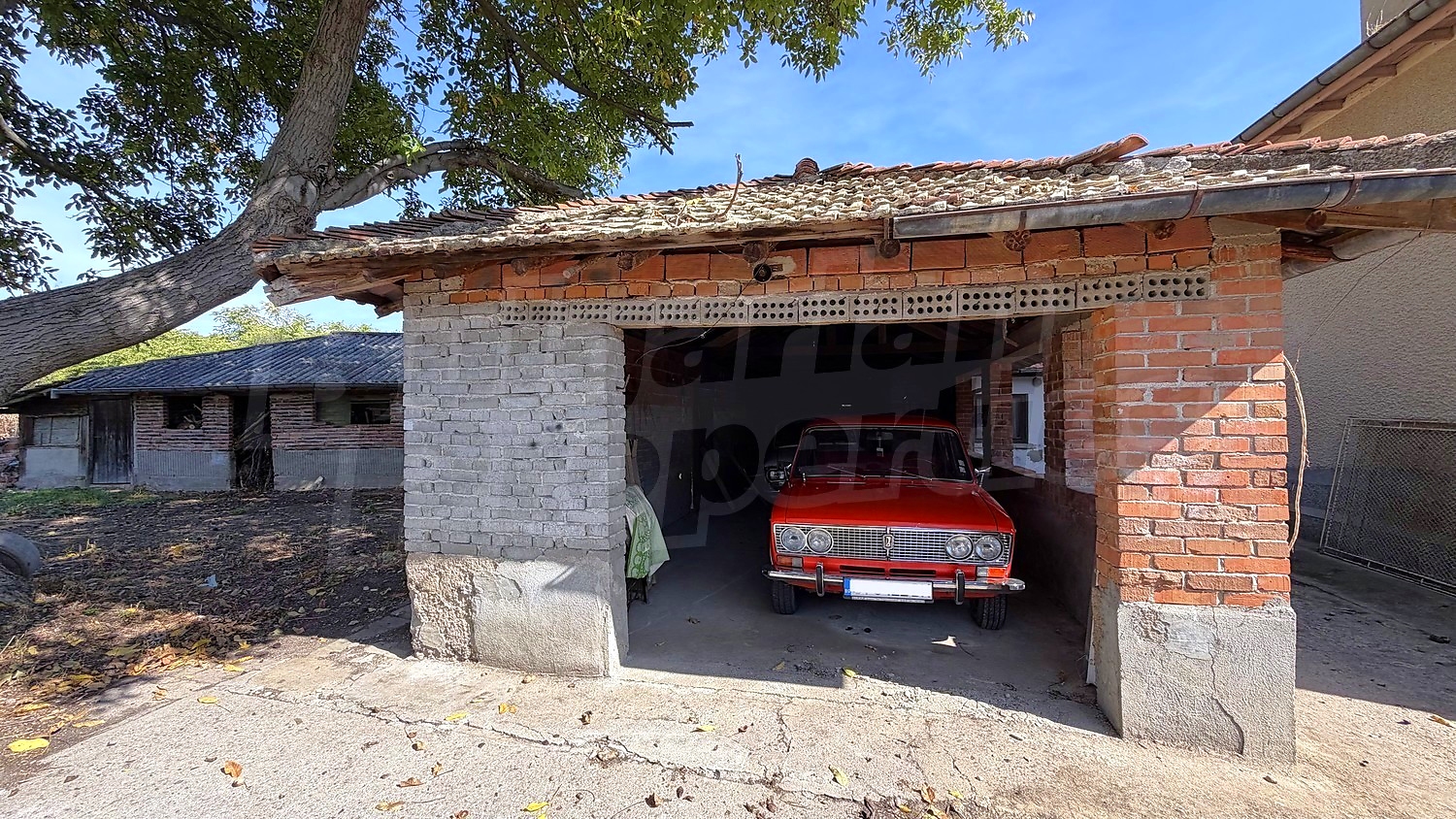outside, parking