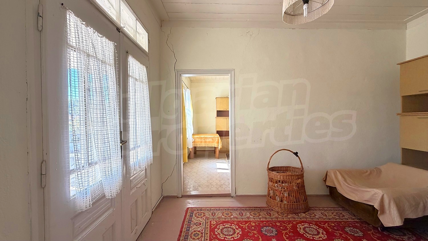 inside, furnished