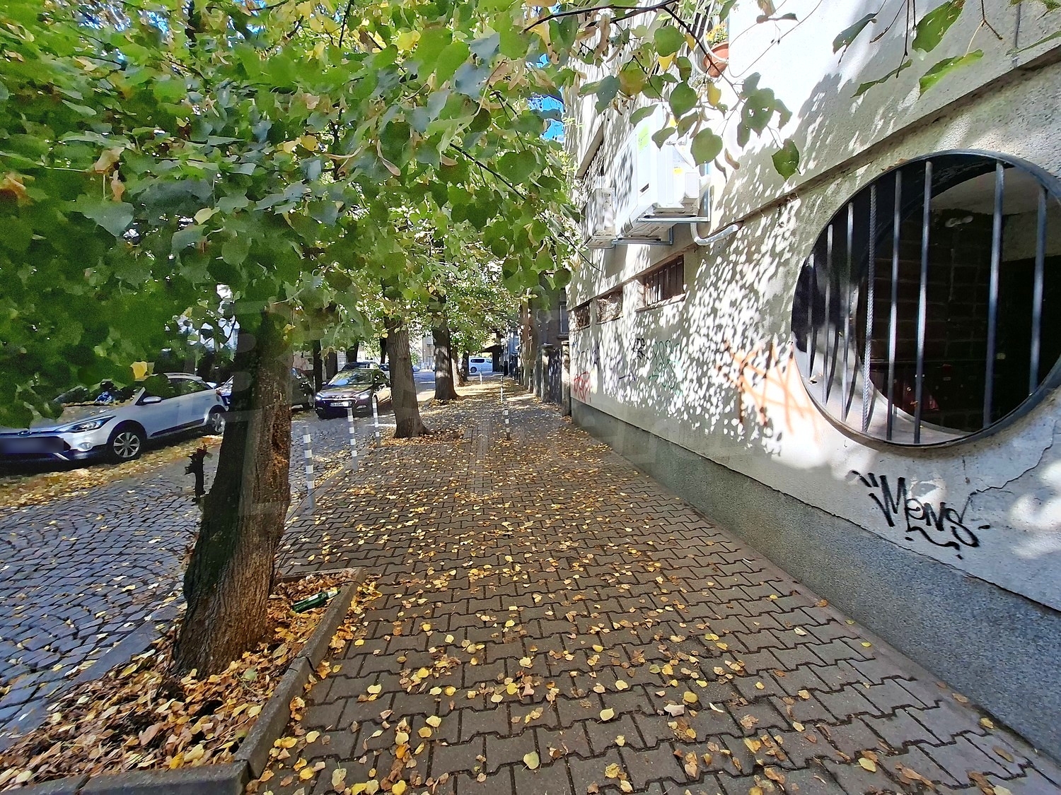 outside, facade, green area