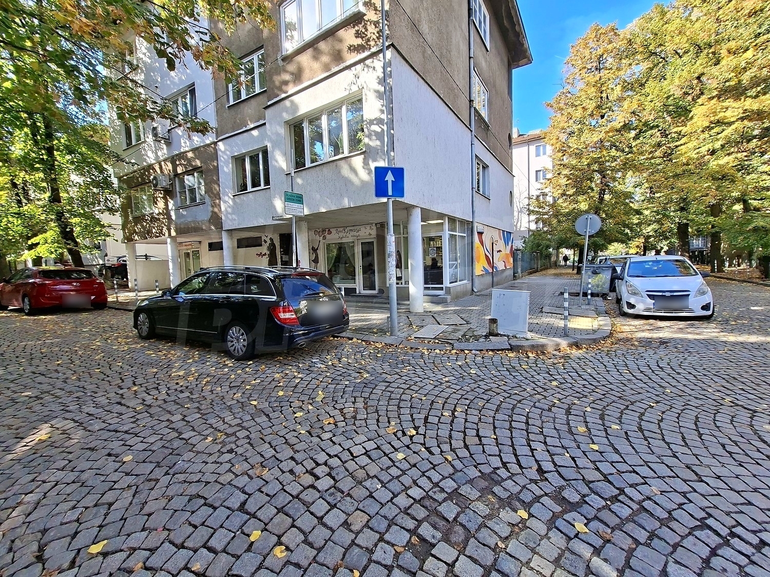 outside, facade, parking