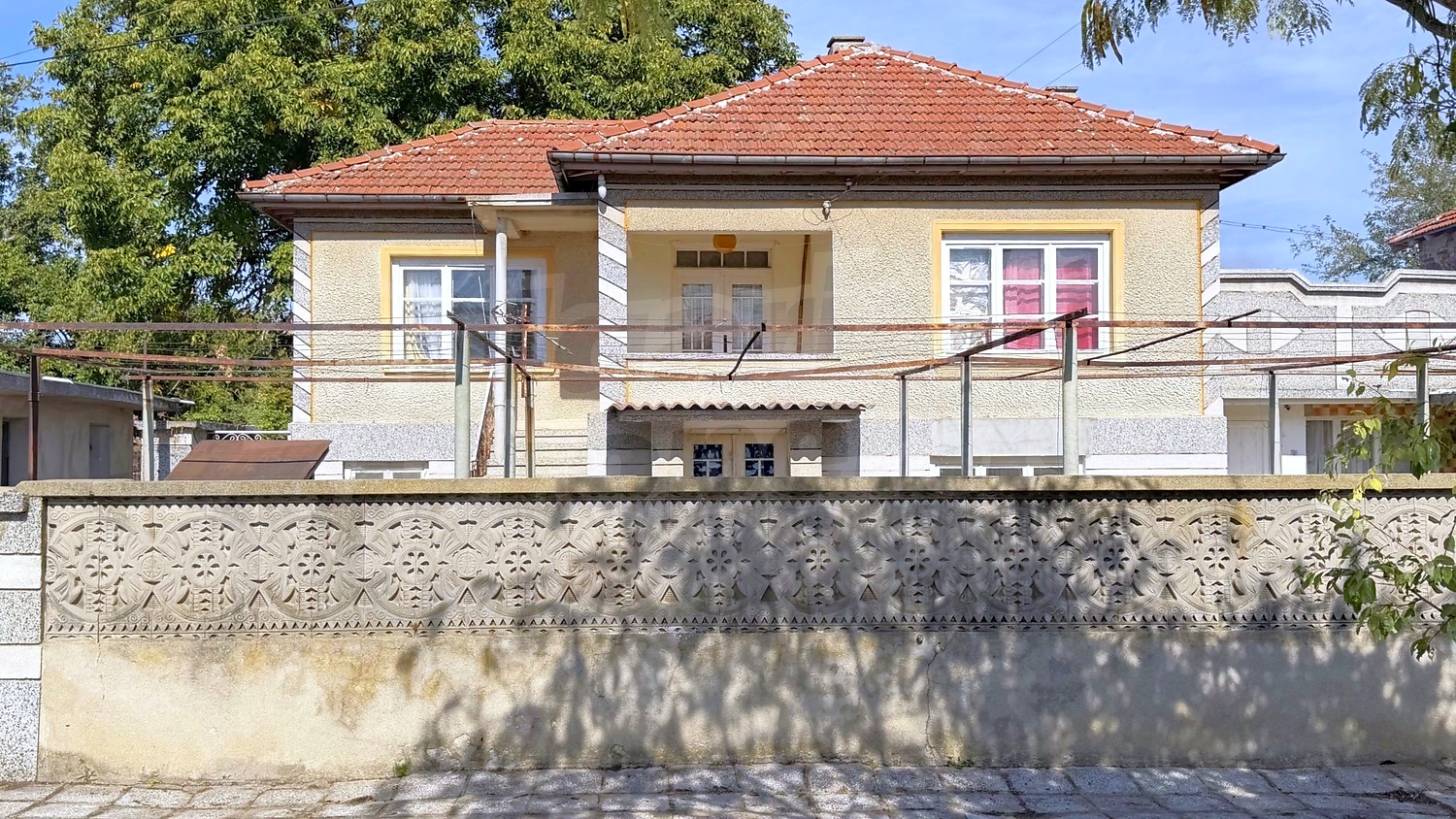 outside, facade