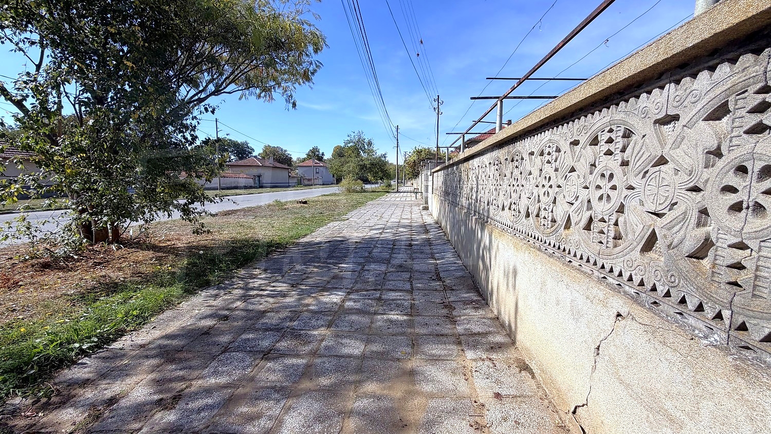 outside
