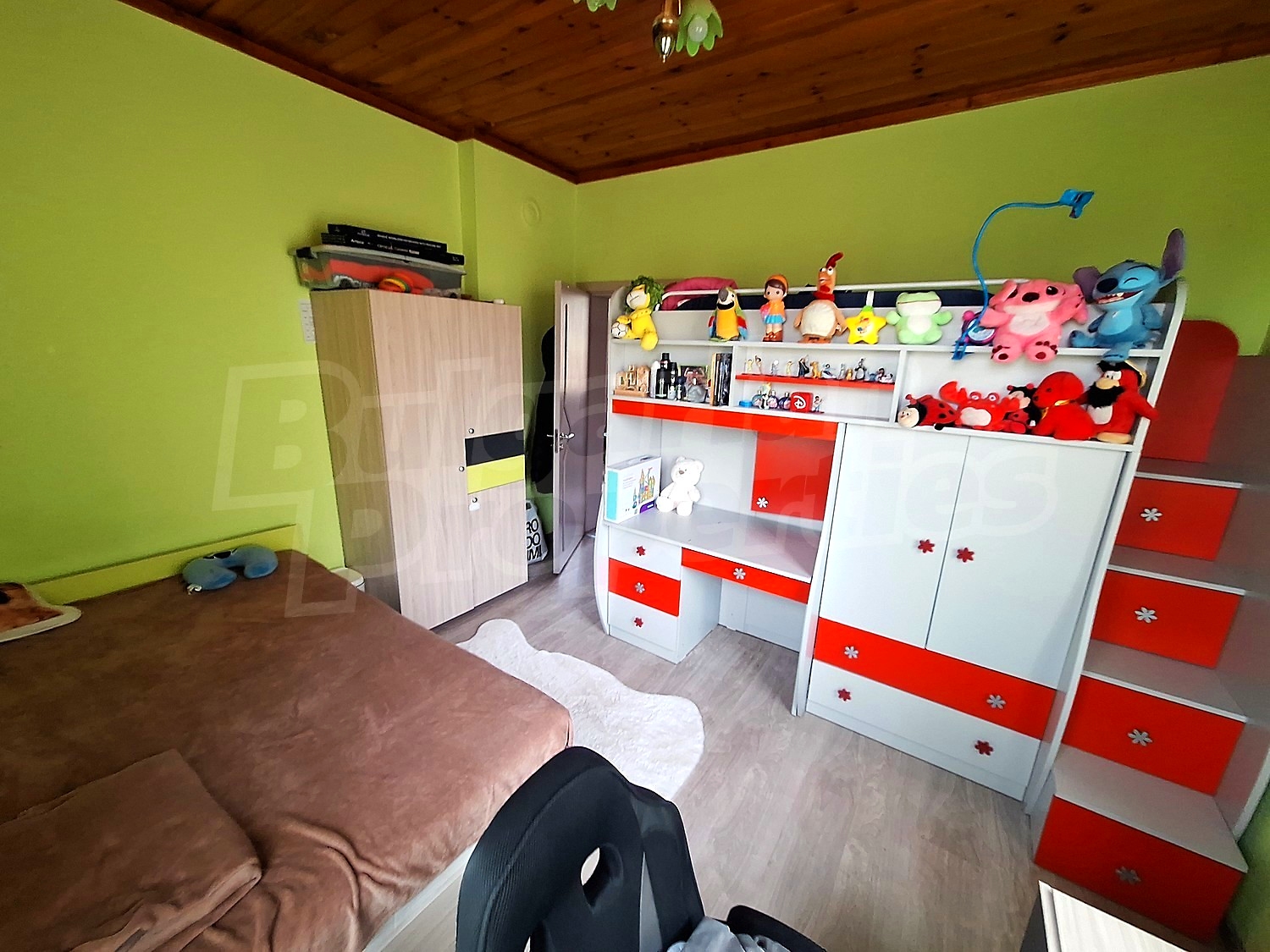 bedroom, furnished