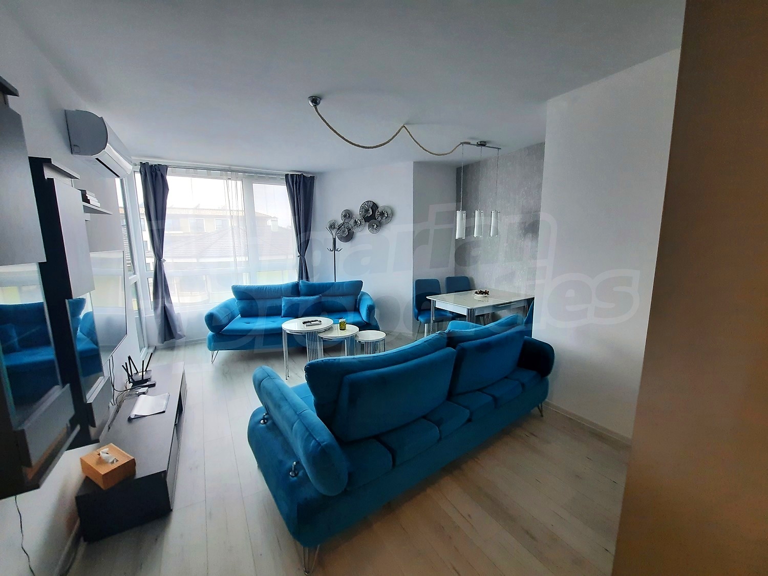 inside, living room, furnished