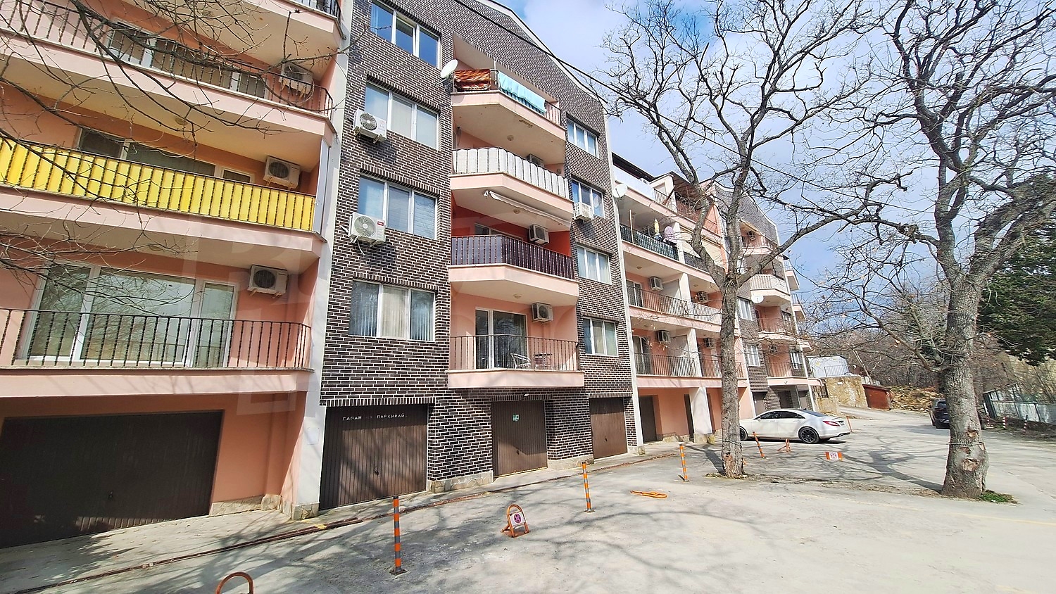 outside, facade, parking