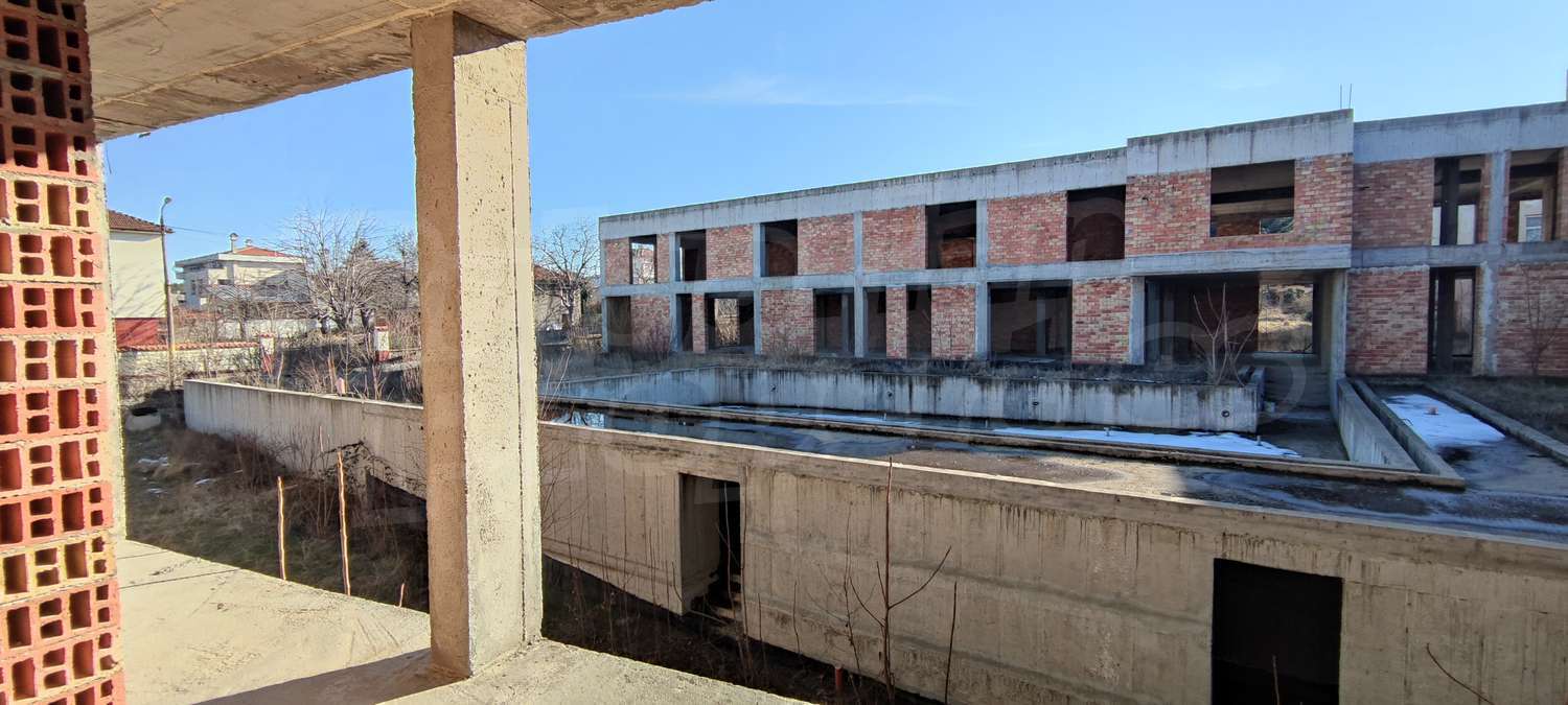 outside, facade, view from balcony