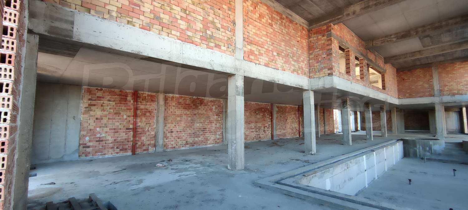 inside, pool