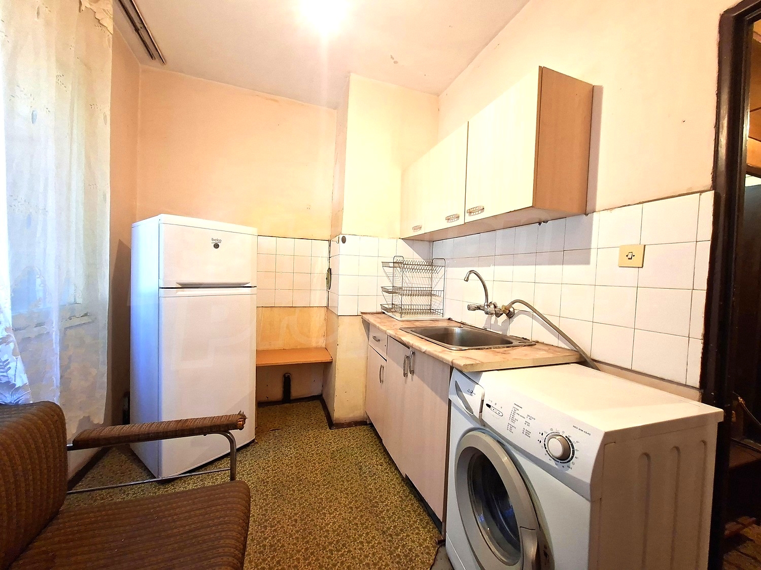 inside, kitchen, furnished
