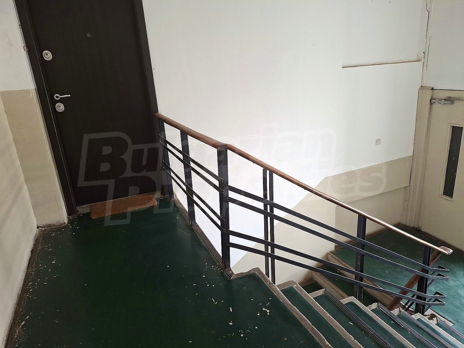 stairs, inside building entrance