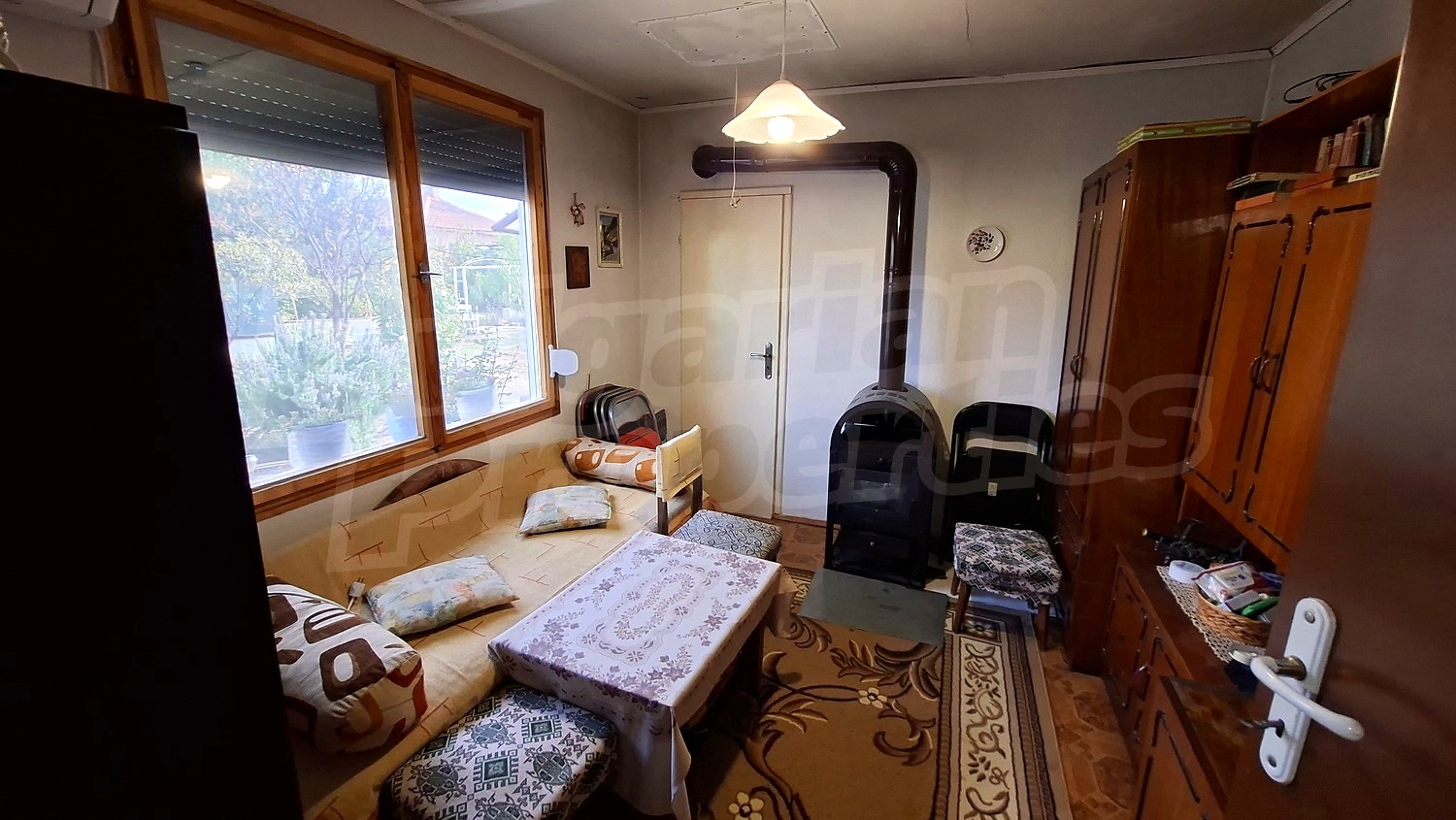 inside, living room, furnished