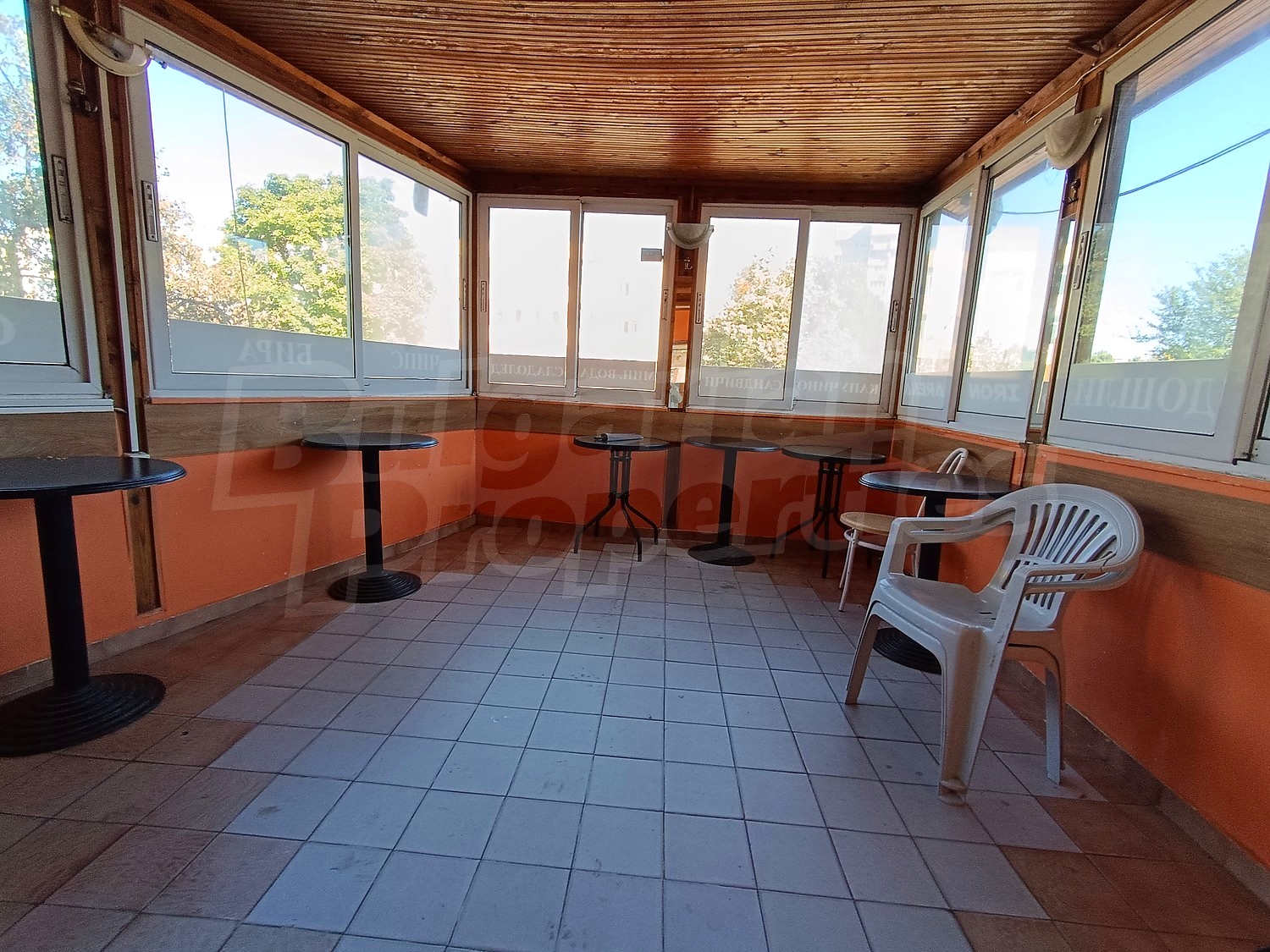 inside, balcony