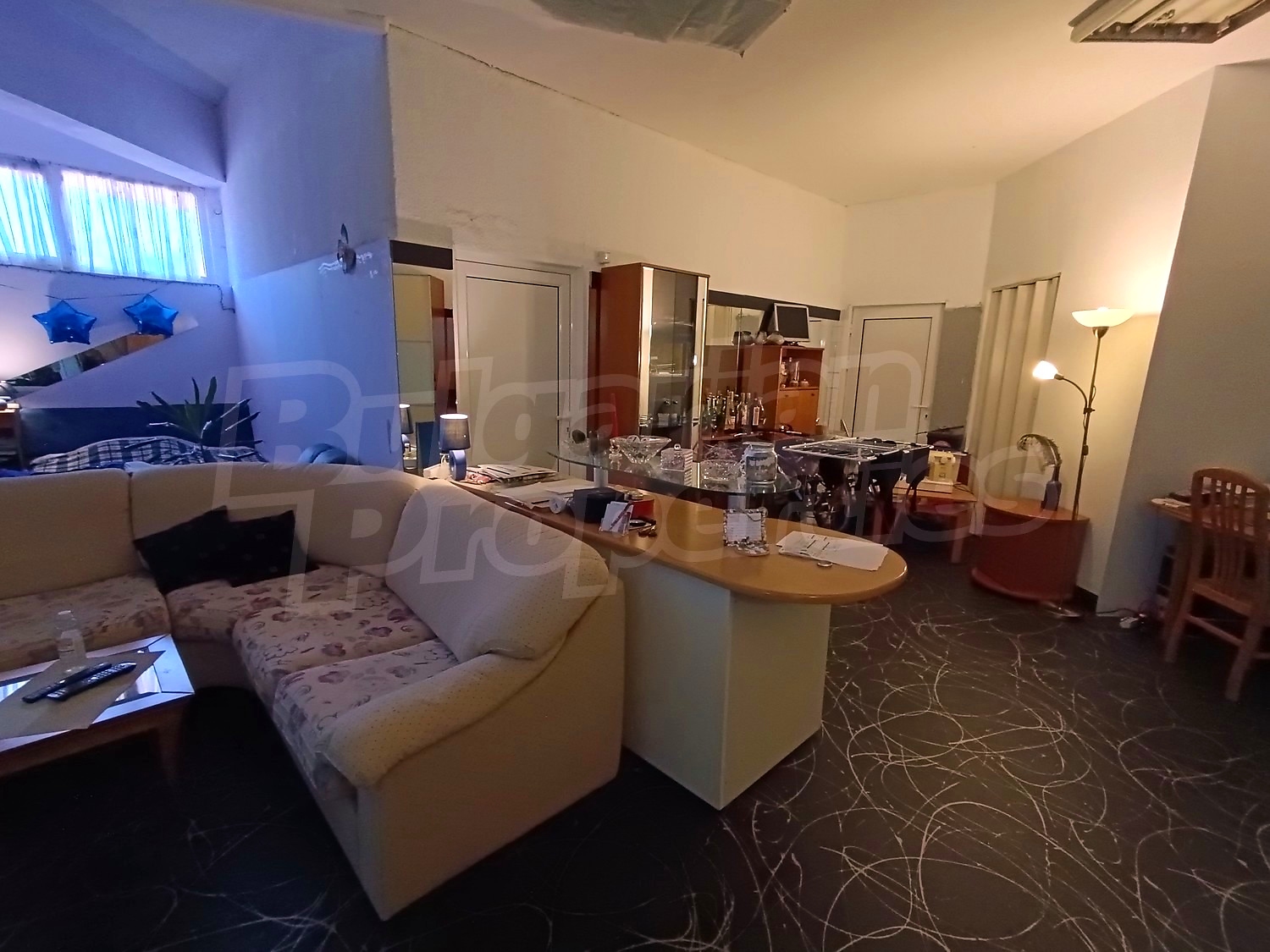 inside, living room, furnished