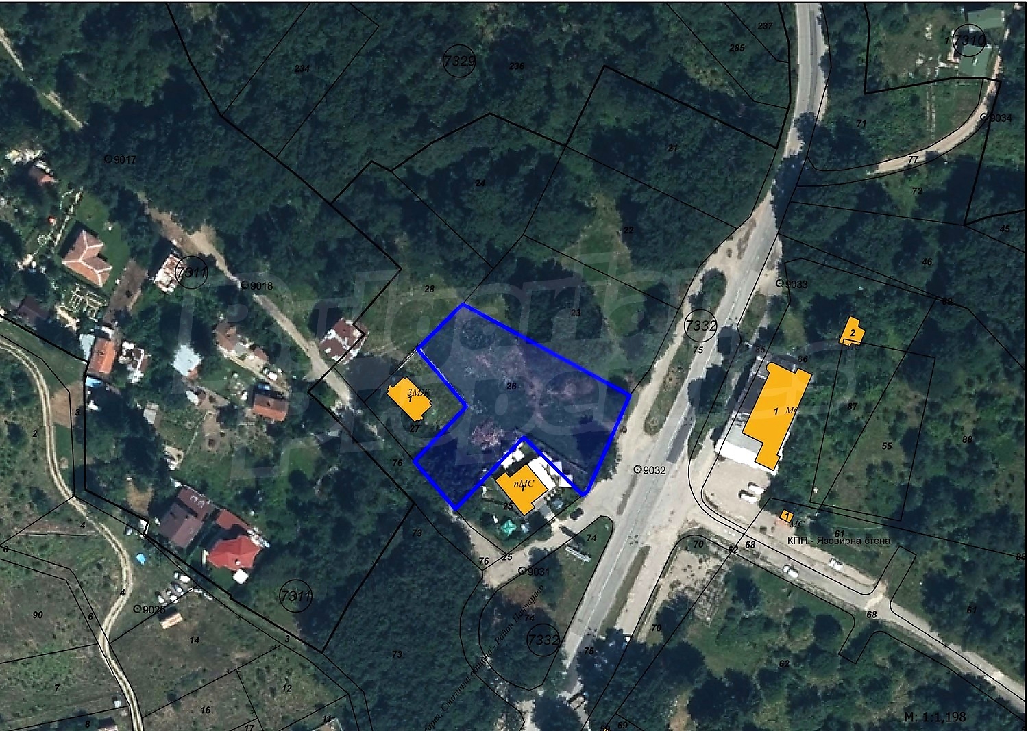 outside, mountain, green area