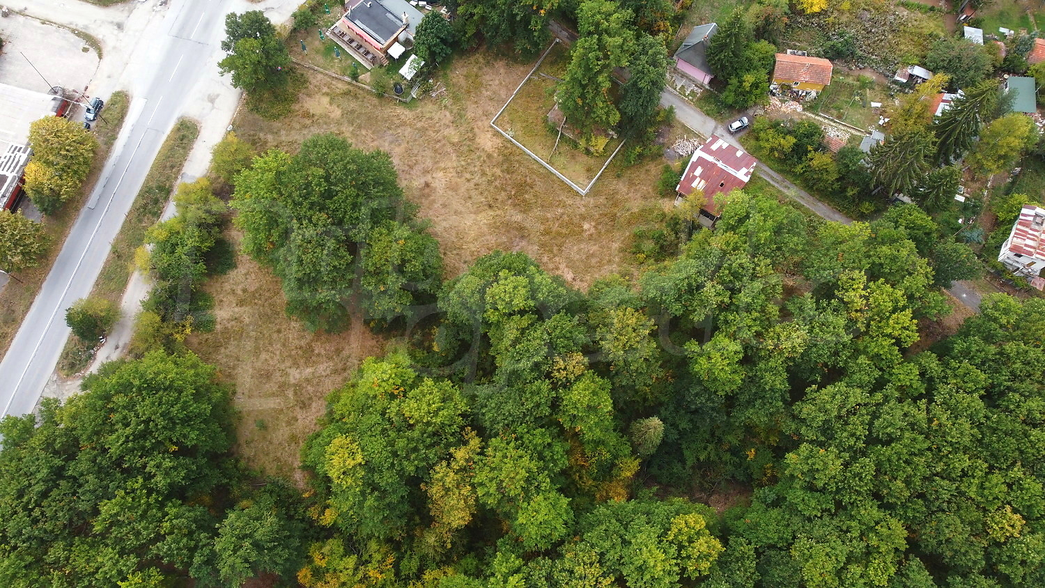 outside, green area