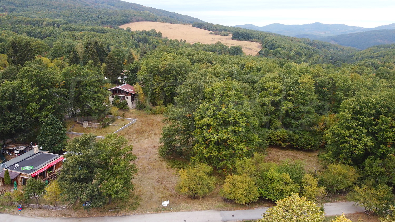 outside, mountain, green area