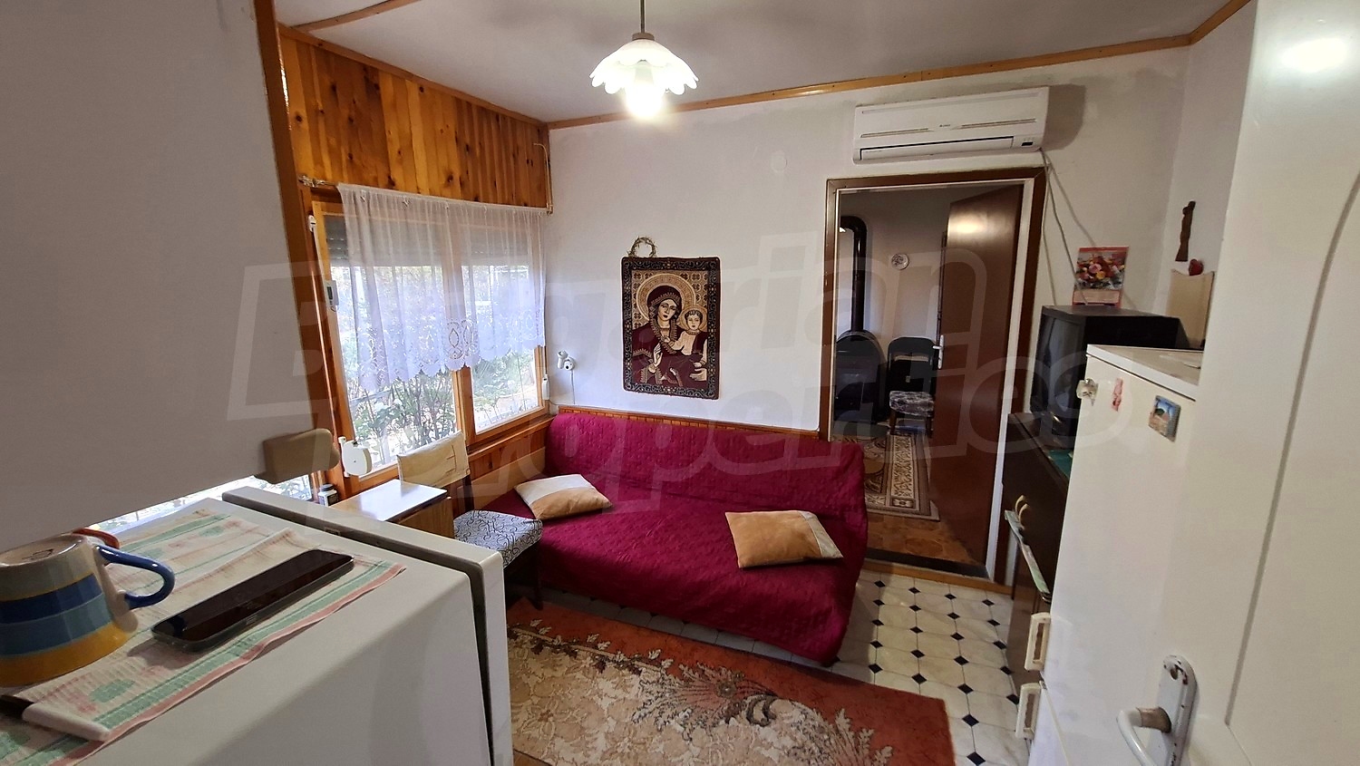 inside, living room, furnished