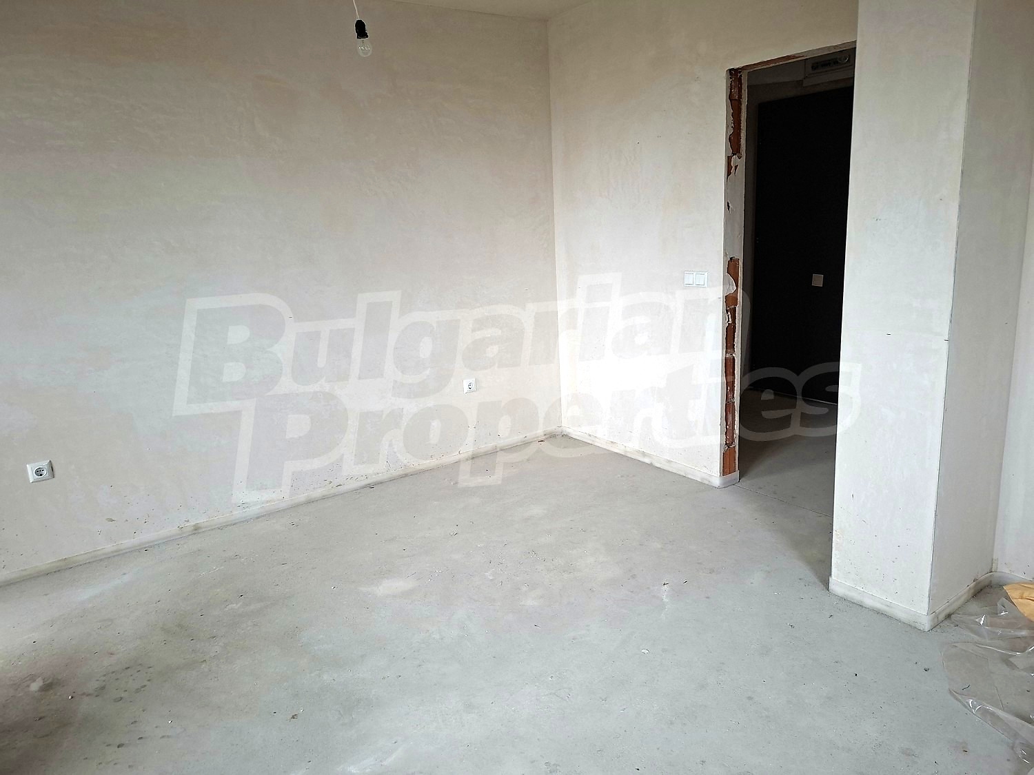 inside, unfurnished