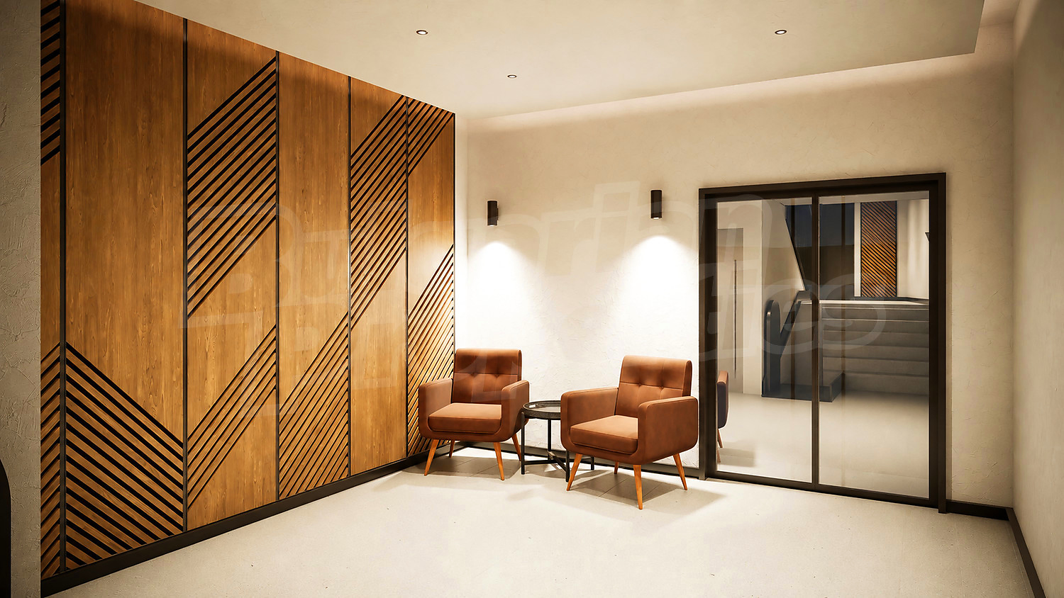 inside, furnished