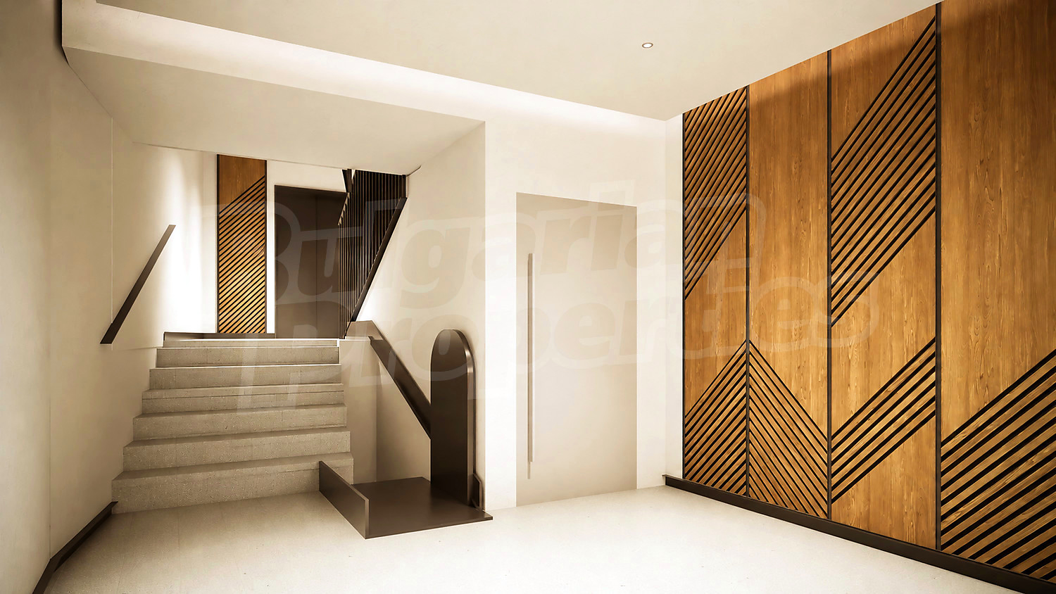 inside, stairs, inside building entrance