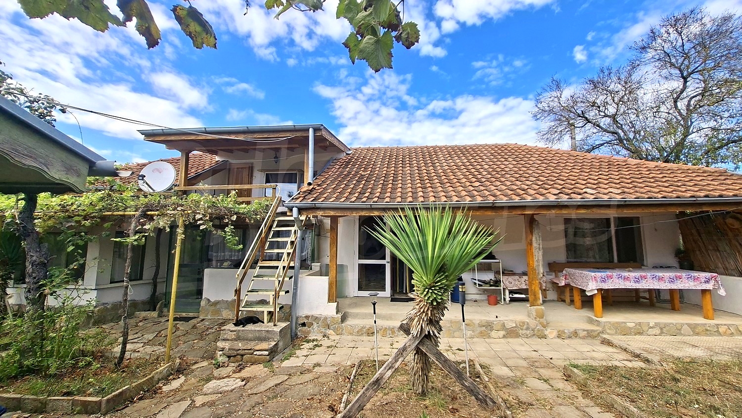 facade, garden, outside