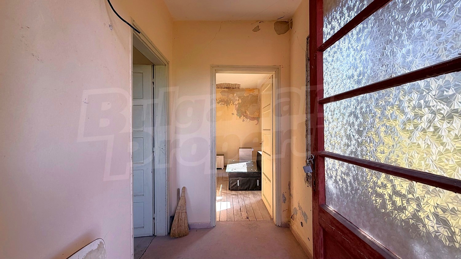inside, hallway, bedroom