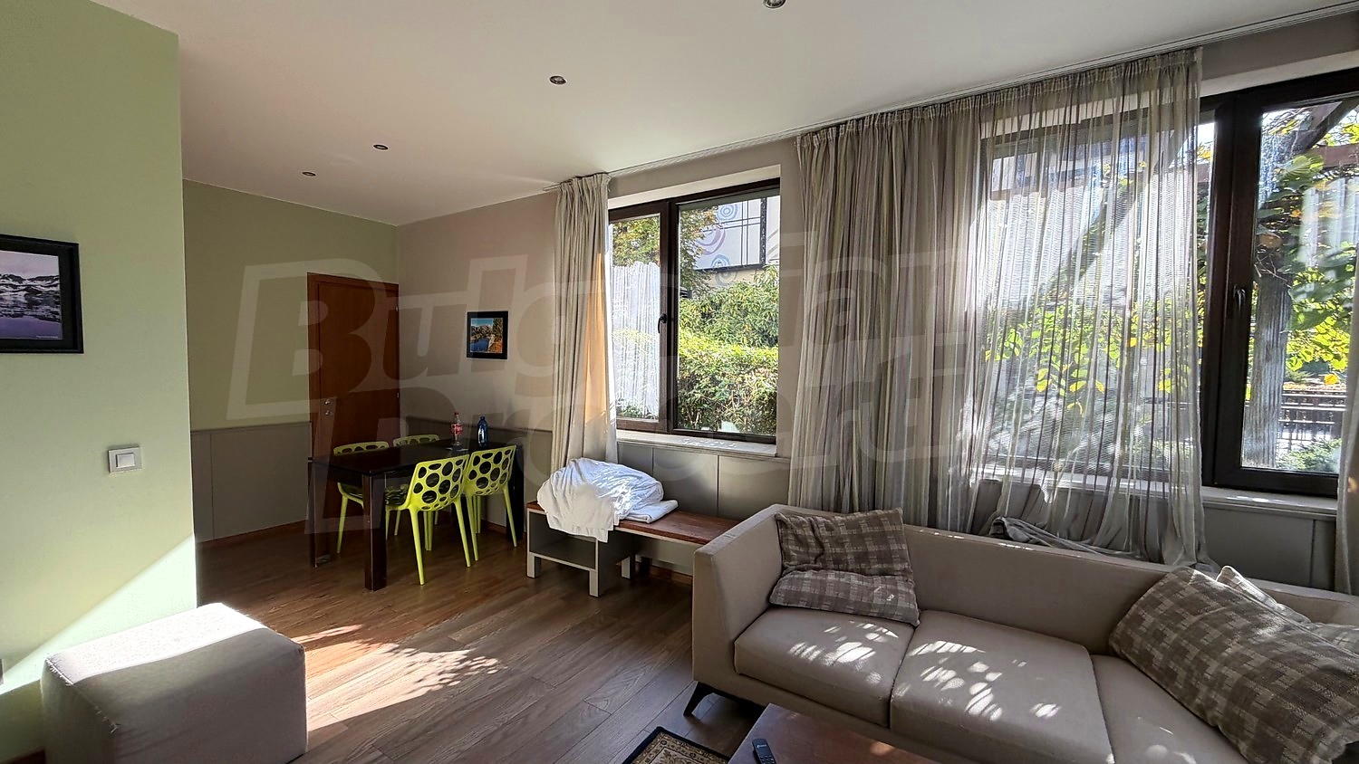 inside, living room, furnished