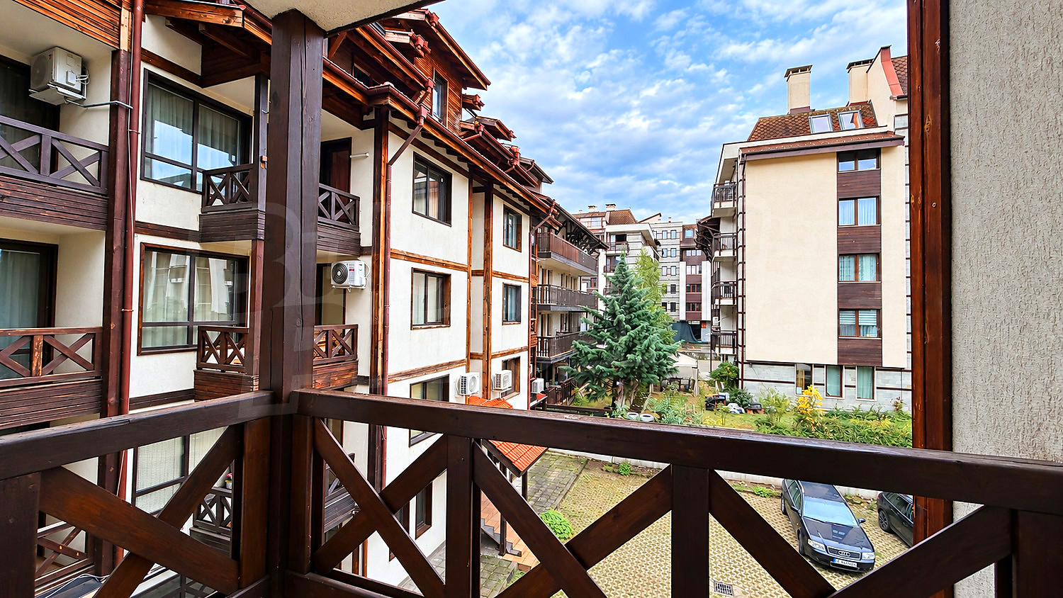 balcony, outside, view from balcony