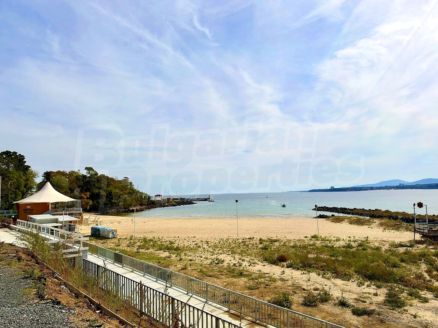 outside, sea