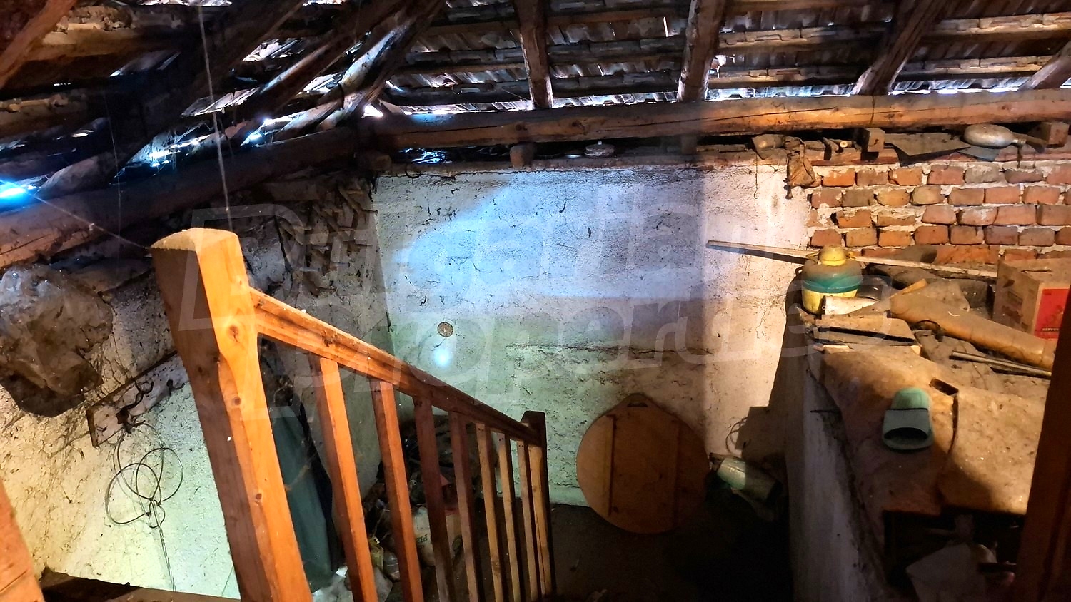 inside, stairs
